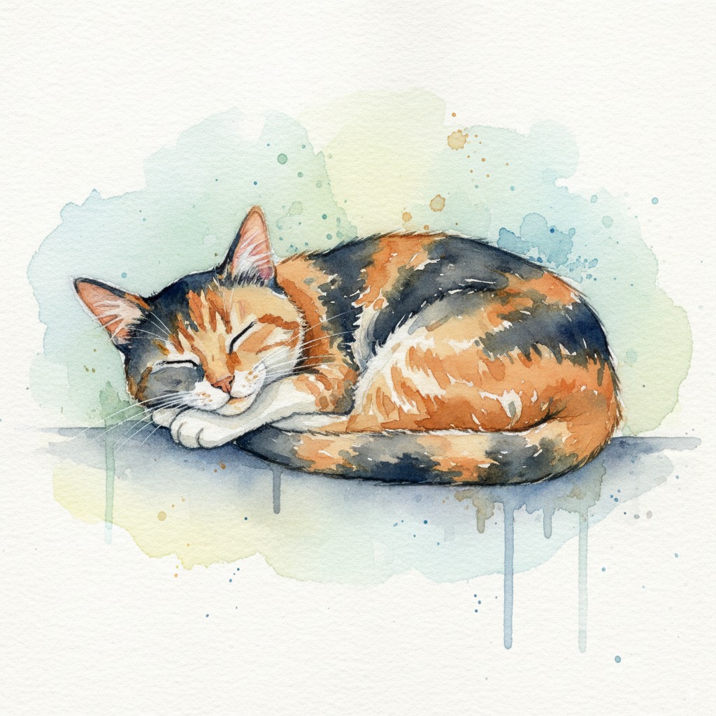 Watercolor style example